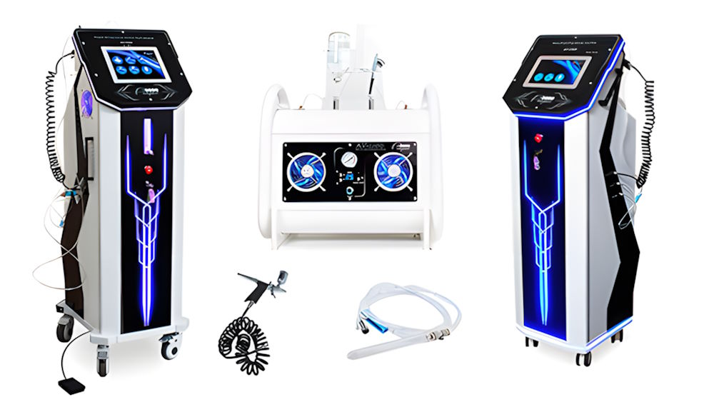 Виды аппаратов газожидкостного пилинга